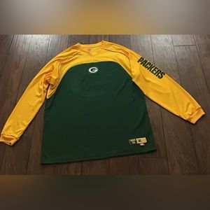 NFL Green-bay packers long sleeve shirt Mens size XL